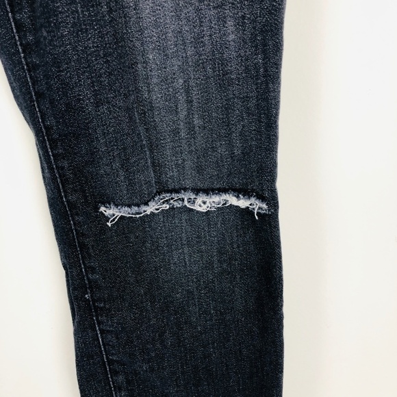 Current/Elliott Distressed Zipper Pockets Skinny Jean 26 - Picture 5 of 14